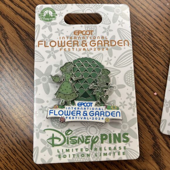 Disney Other - 2024 Disney Parks EPCOT Flower & Garden Festival Alice In Wonderland Topiary Pin